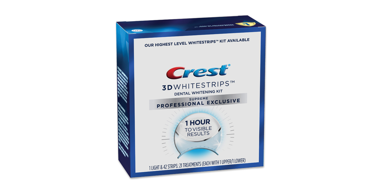 Crest 3D Whitestrips Professional Bright Full-box sealed