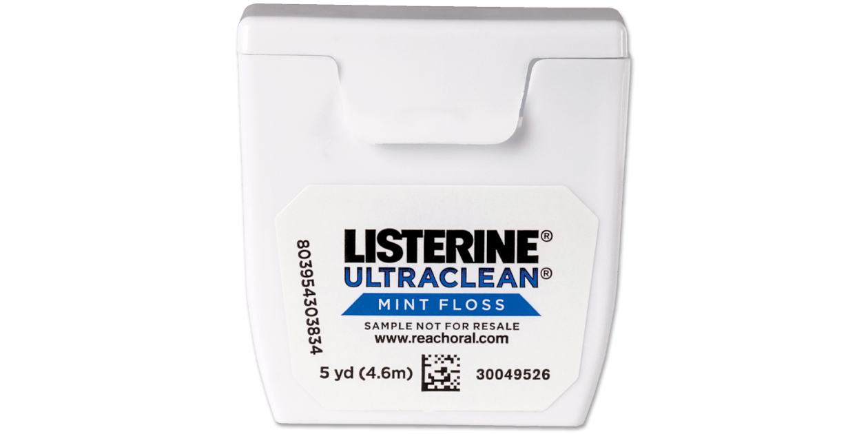 Listerine Ultraclean floss