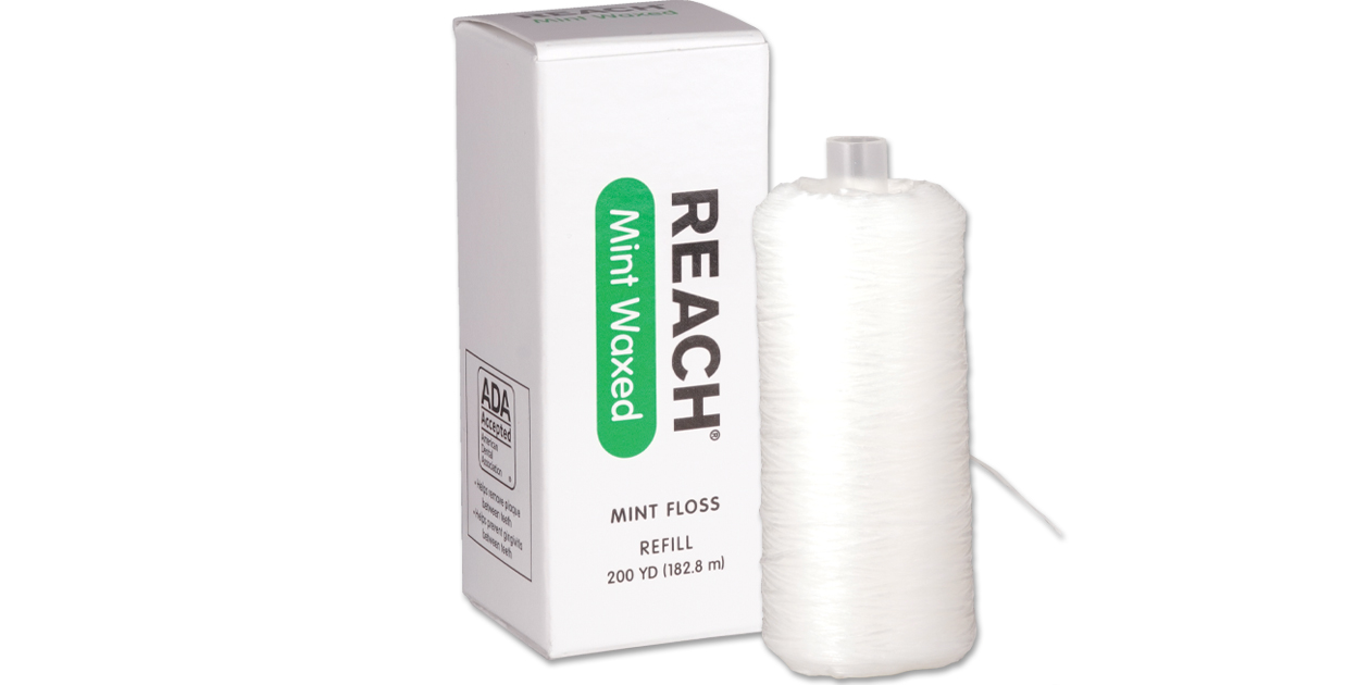 Absolut revolution offset Reach professional floss refills | Safco Dental Supply