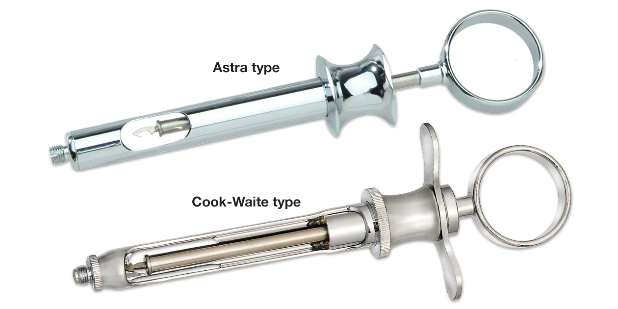 Image for Aspirating syringes - Vista