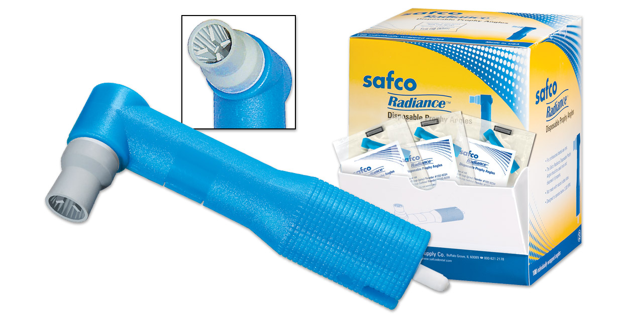 Safco Radiance™ Disposable Prophy Angles Safco Dental Supply