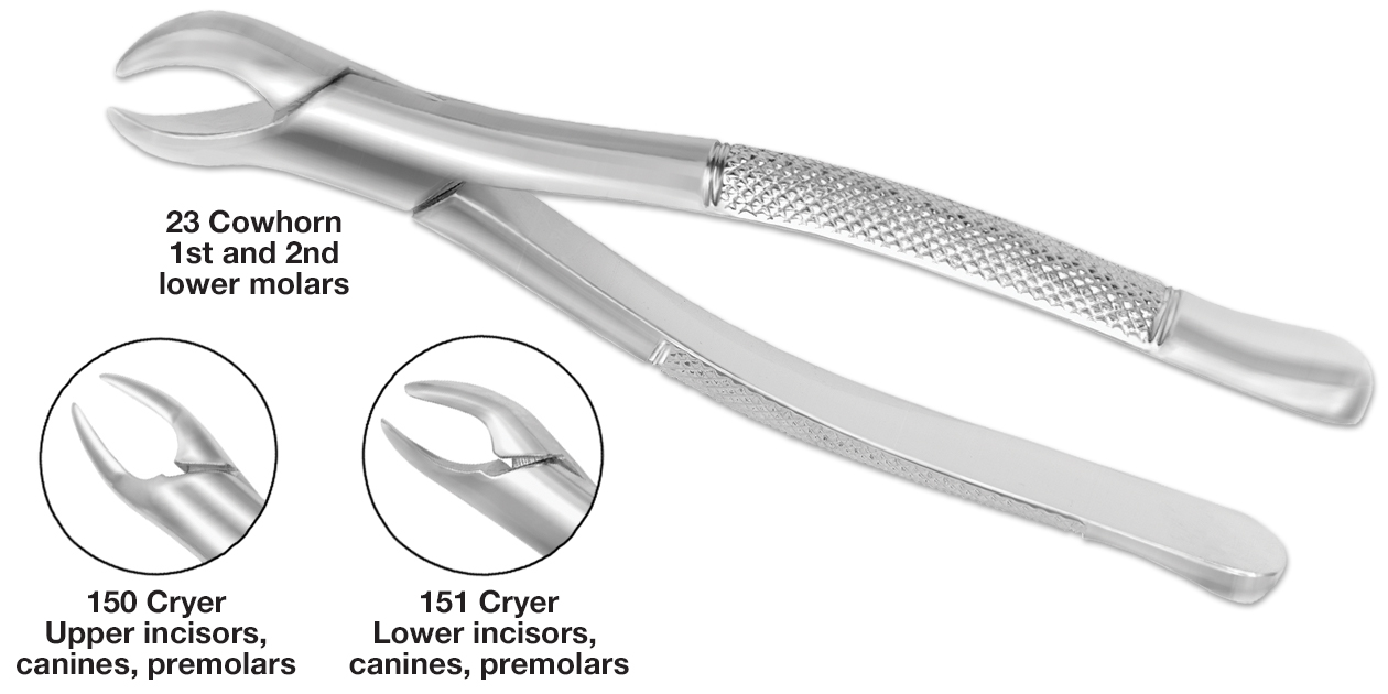 Integra Miltex German forceps | Safco Dental Supply