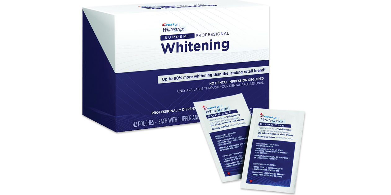 Image for Crest® Whitestrips® Supreme Professional Whitening