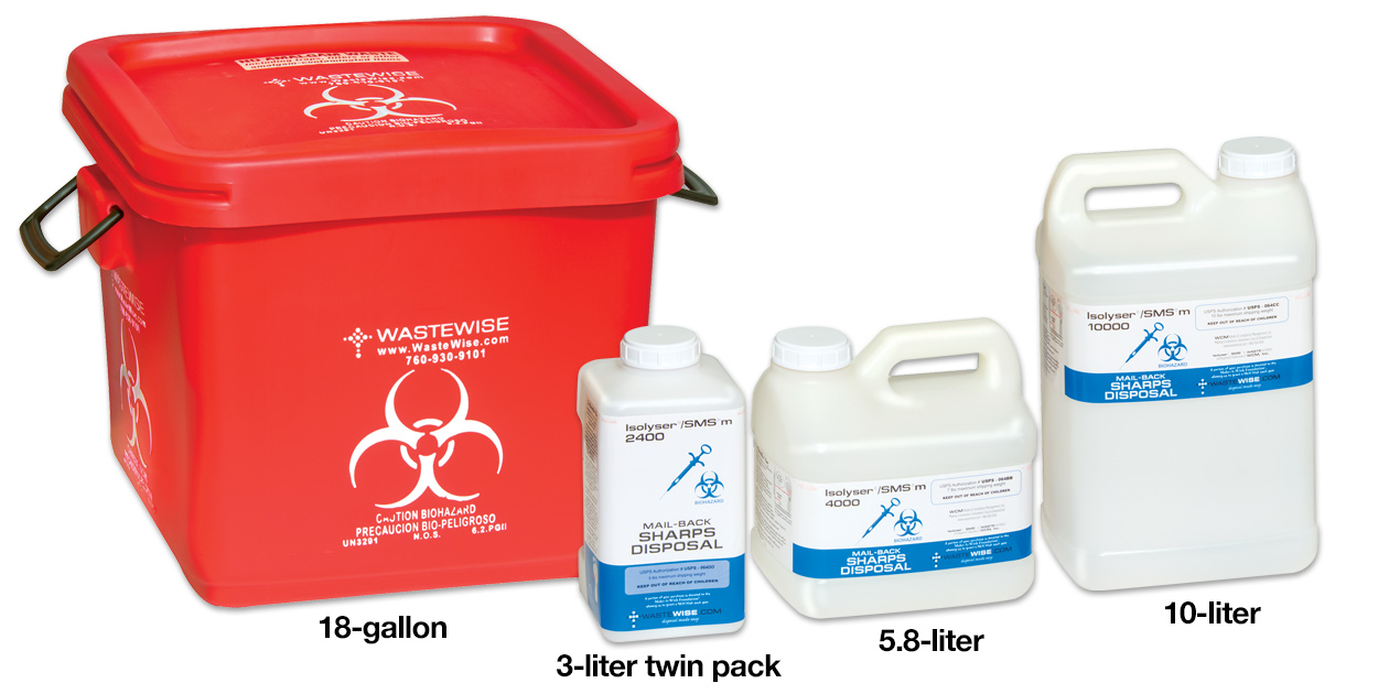 Image for Isolyser® SMS® Mail-Back Sharps Disposal