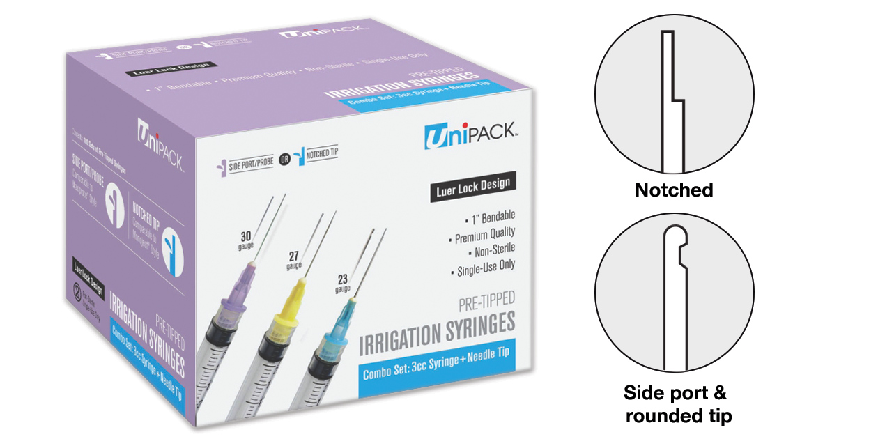 Image for Unipack Irrigation Syringes with Needles