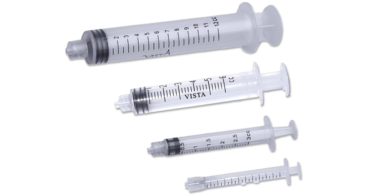 Image for Vista luer lock syringes