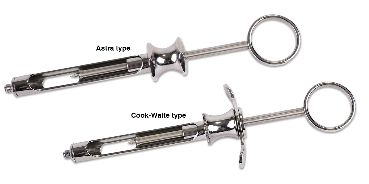 Image for Safco aspirating syringes