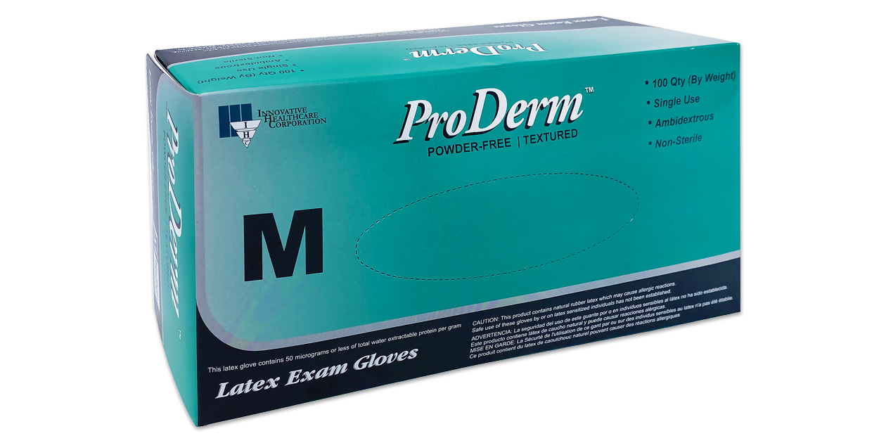 proderm latex gloves