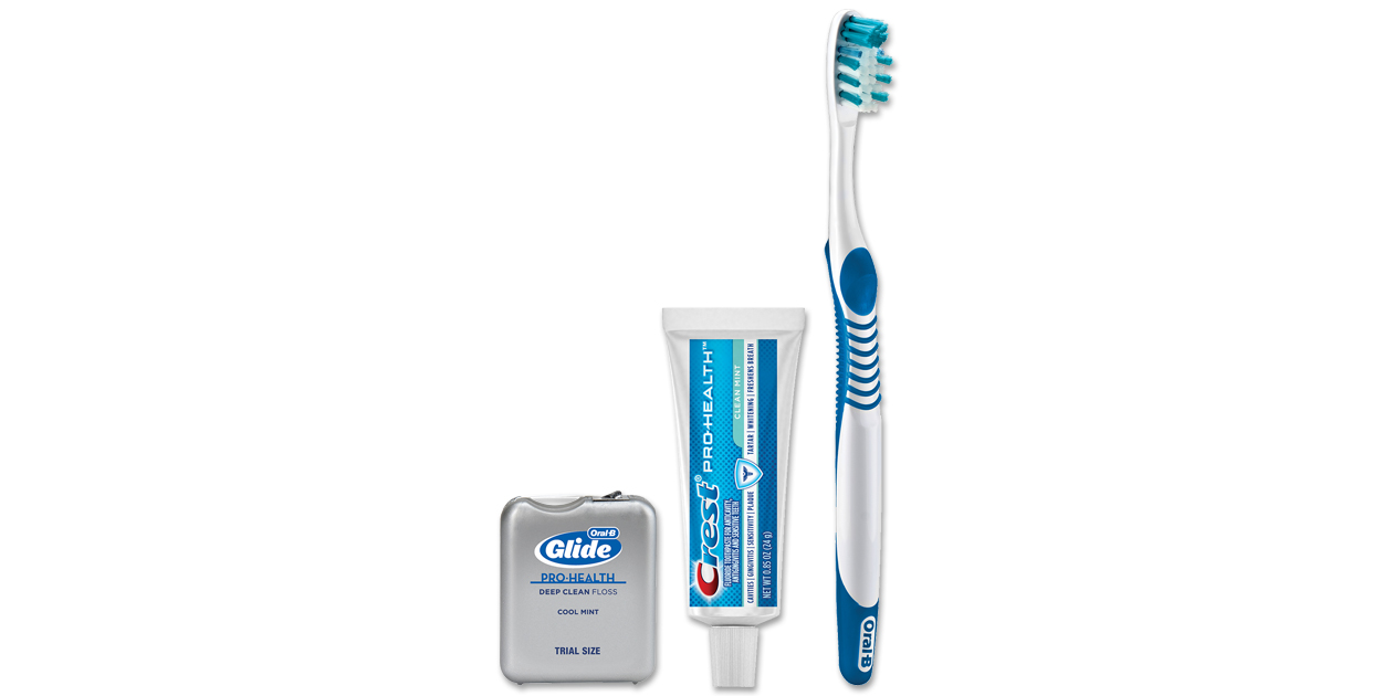 Crest ® Oral-B ® Daily Clean Solution Manual Toothbrush Bundle | Safco ...